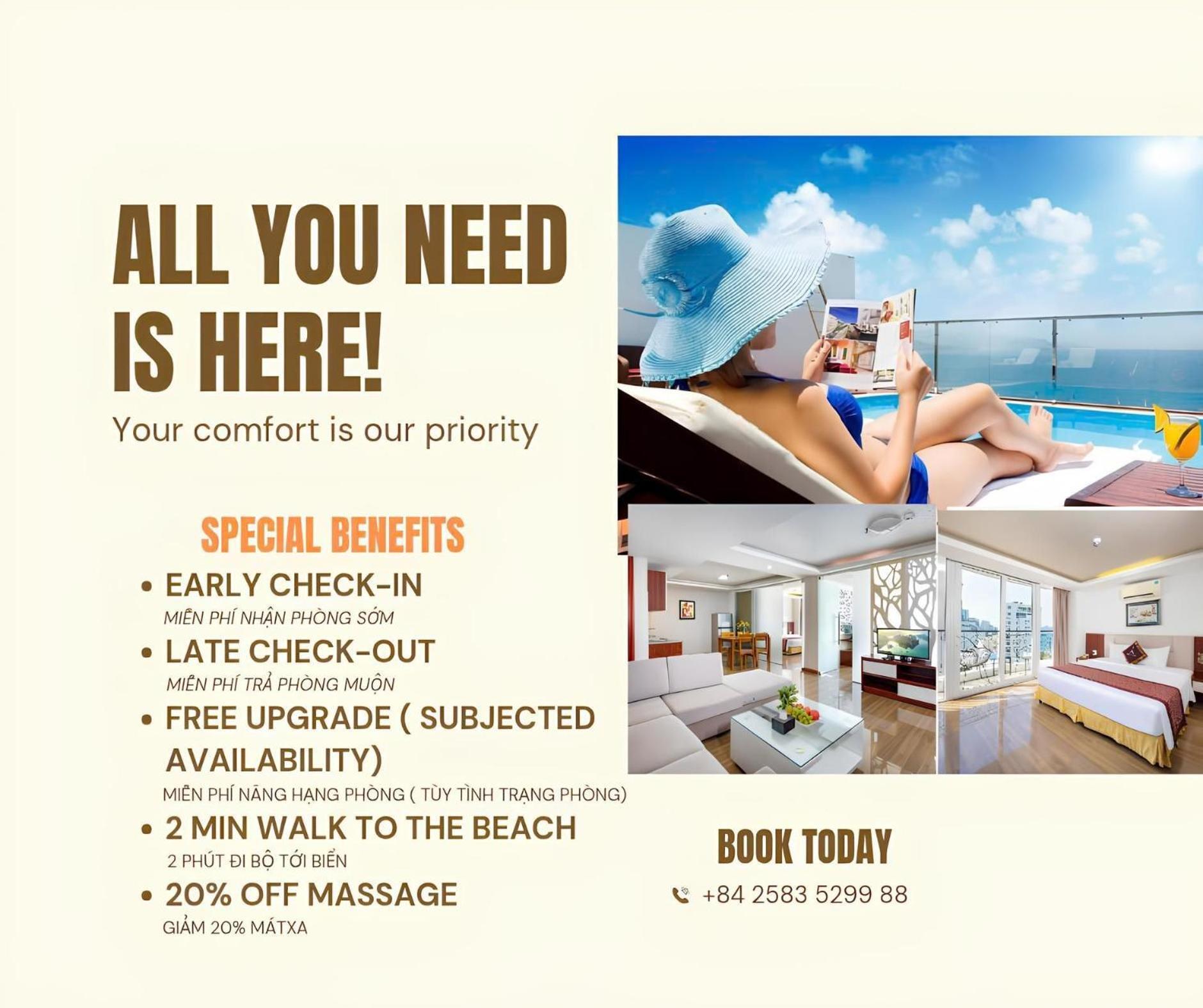 Paris Luxury Hotel & Apartment Nha Trang Kültér fotó